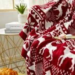 Christmas Woven Blanket