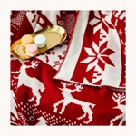 Christmas Woven Blanket
