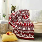 Christmas Woven Blanket