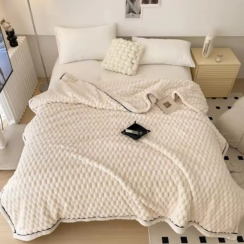 Chunky Knit Throw Blanket