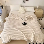 Chunky Knit Throw Blanket
