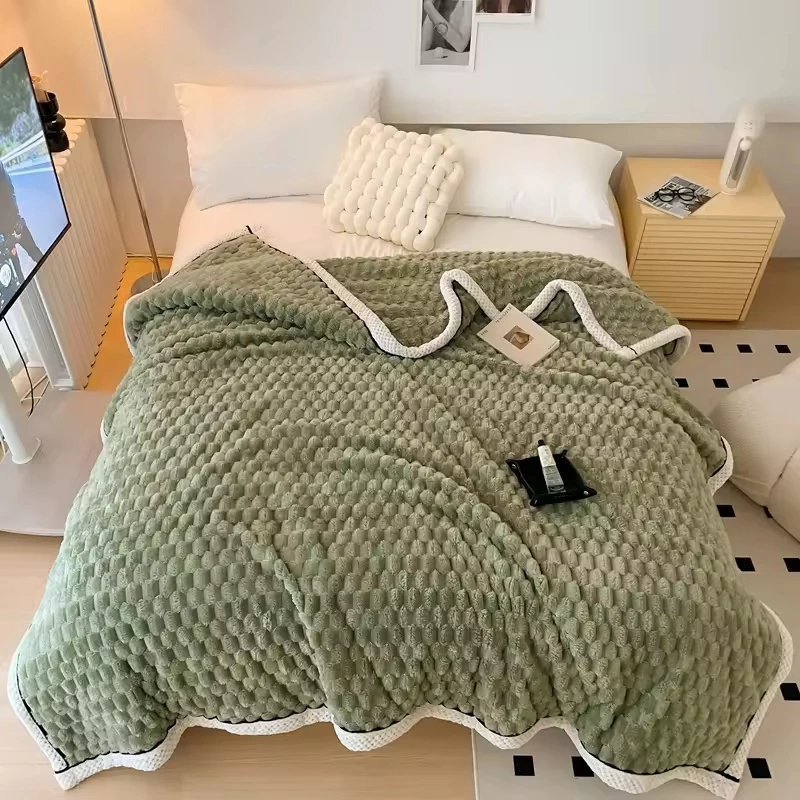 Chunky Knit Throw Blanket