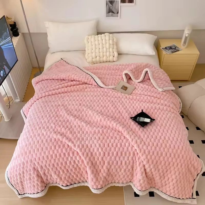 Chunky Knit Throw Blanket