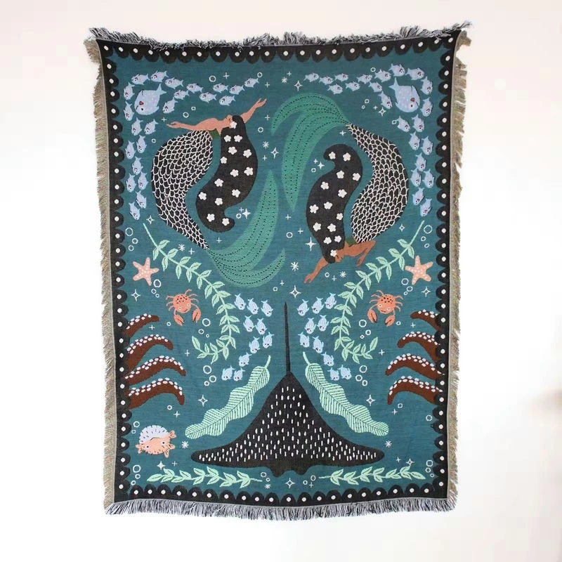 Jacquard Woven Blanket