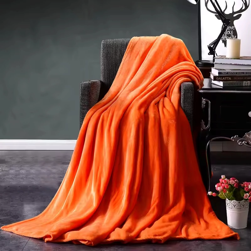 Lightweight Cotton Flannel Blanket