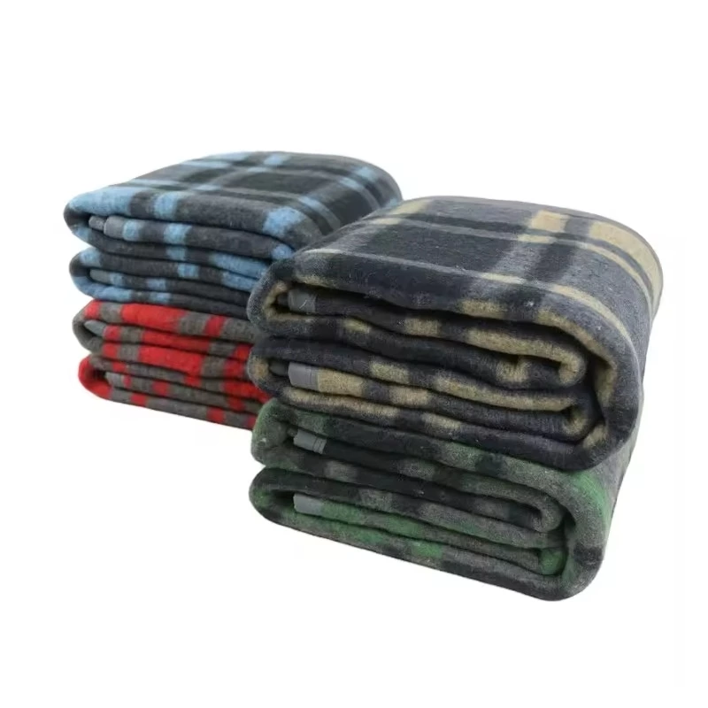 Plaid Wool Blanket