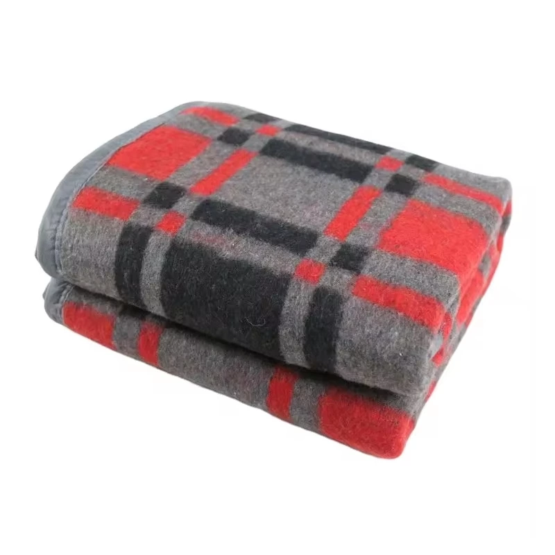 Plaid Wool Blanket