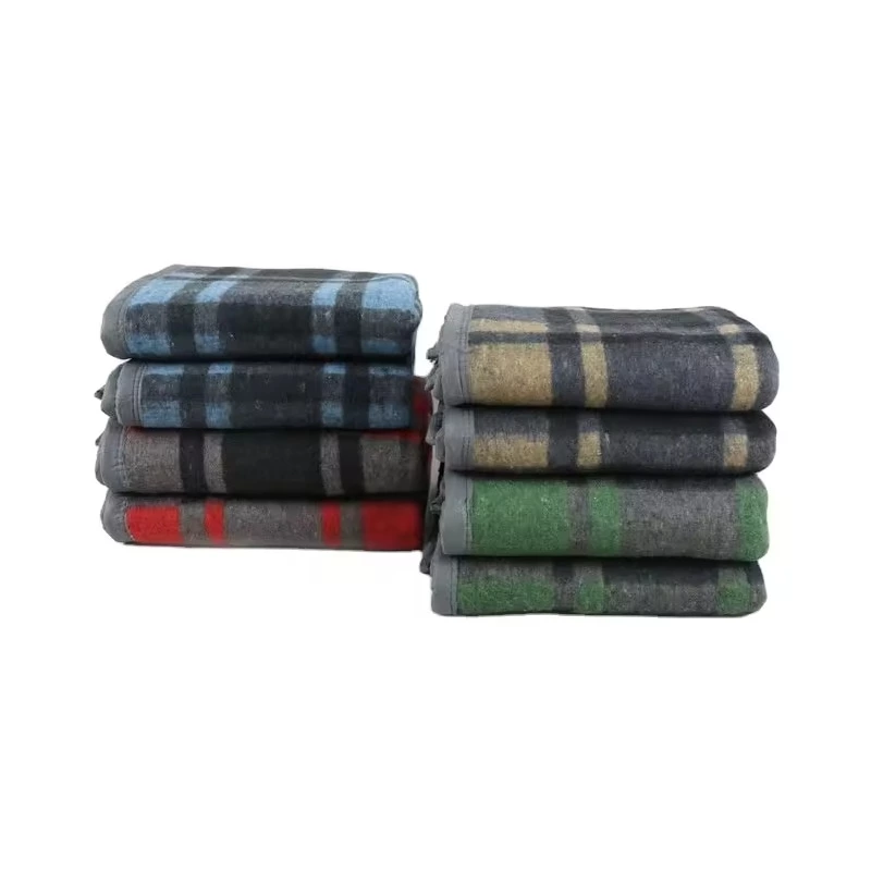 Plaid Wool Blanket