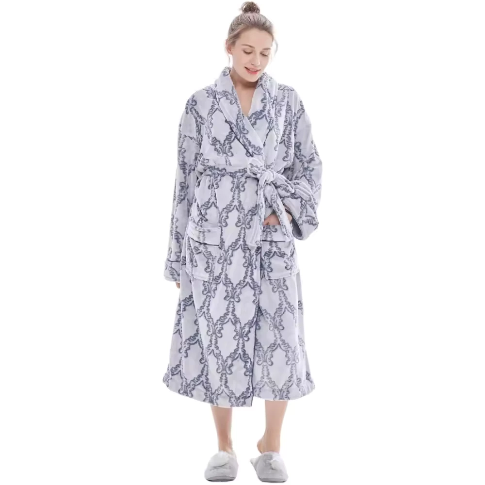 Flannel Bathrobe