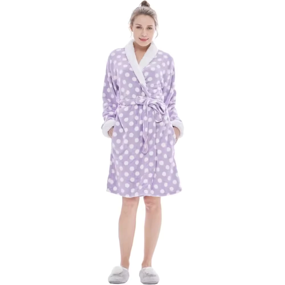 Flannel Bathrobe