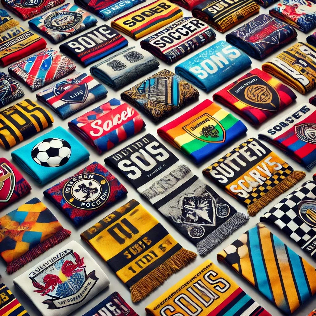 Custom Soccer Scarves Manufacturer – Bulk & Fundraising Scarves for Clubs