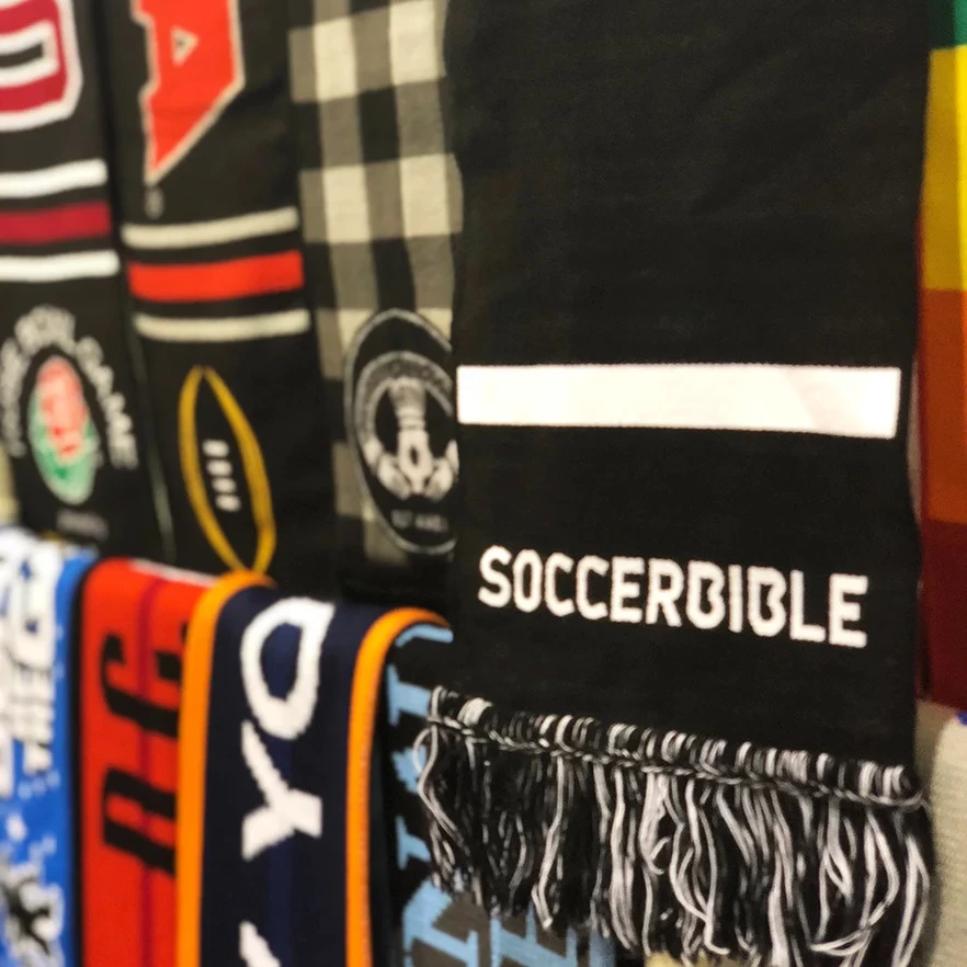 Custom Soccer Scarves Manufacturer – Bulk & Fundraising Scarves for Clubs