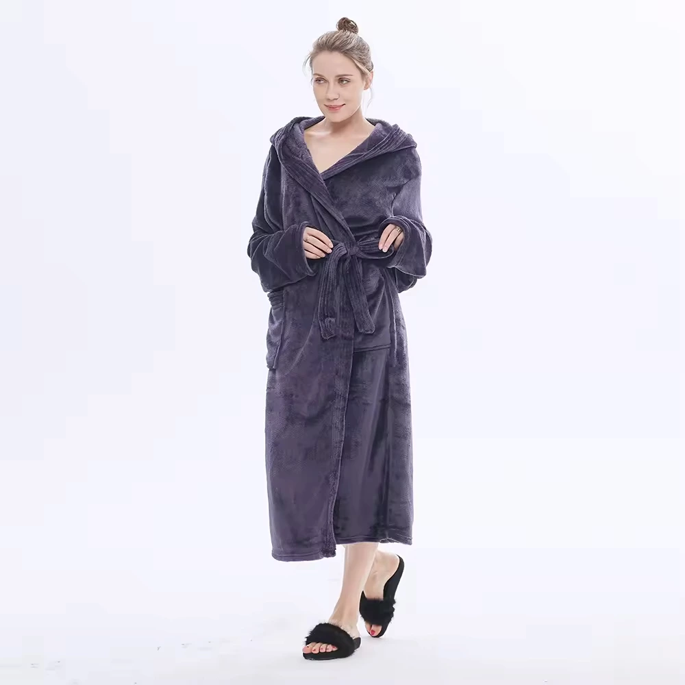 Plush Bathrobe For Women
