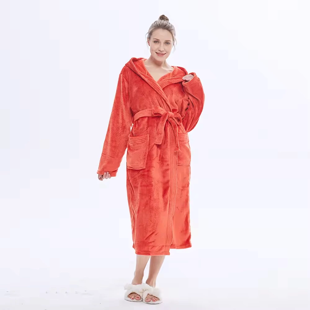 Plush Bathrobe For Women