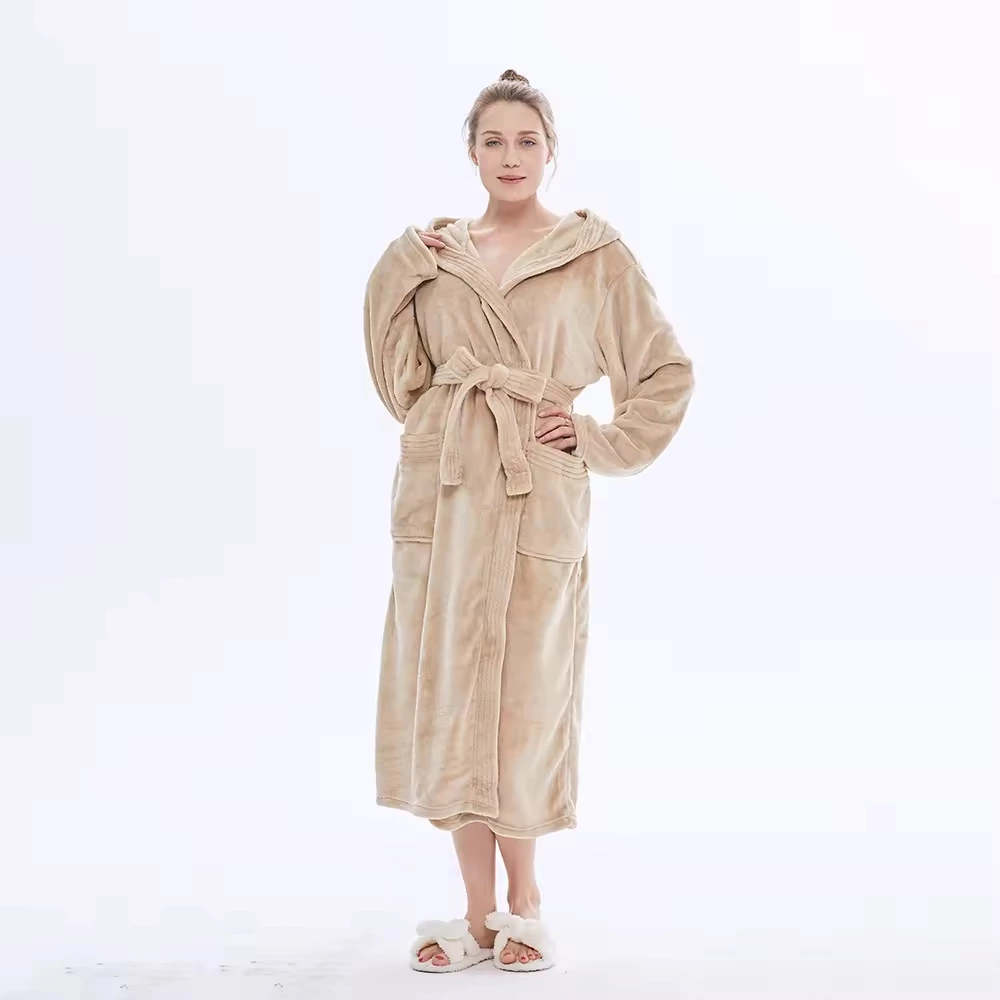 Plush Bathrobe For Women