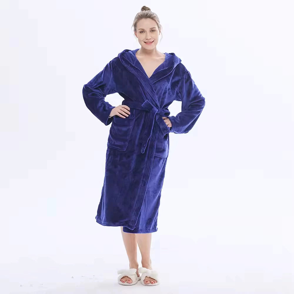 Plush Bathrobe For Women