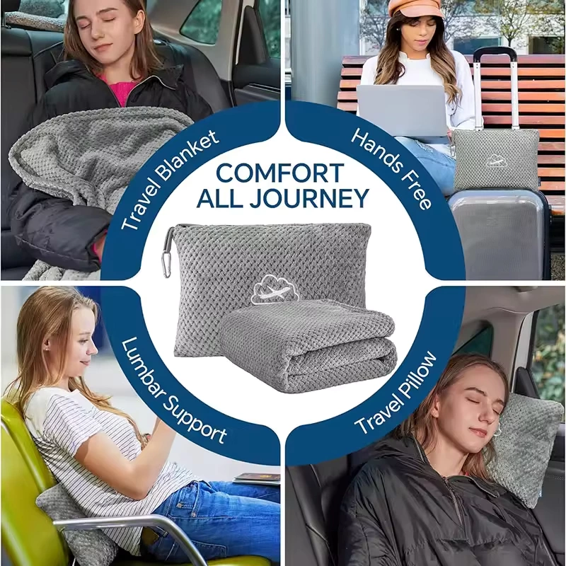 Travel Blanket Manufacturer | Best Custom Travel Blankets & Pillows
