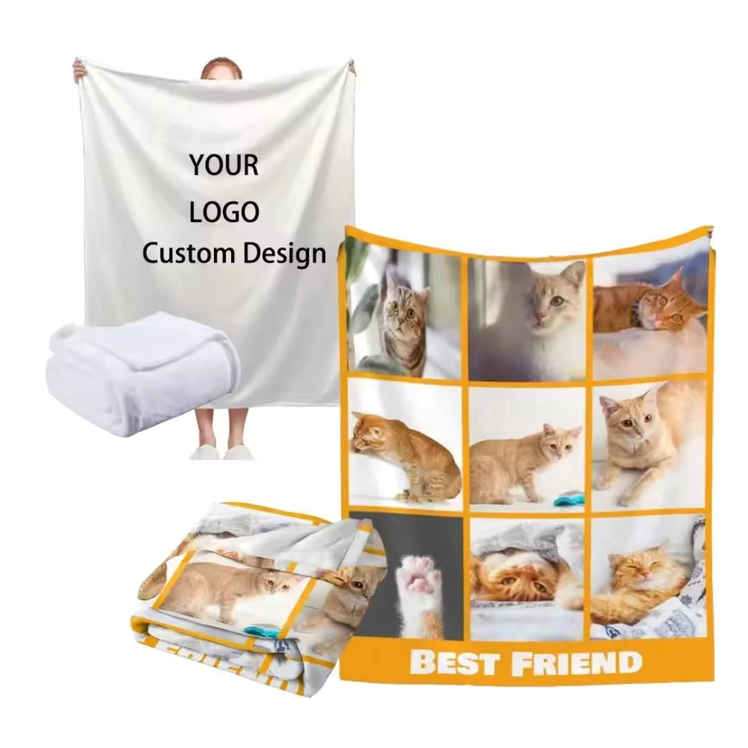 Photo Sherpa Blankets Manufacturer | Custom Printed Fleece Blankets
