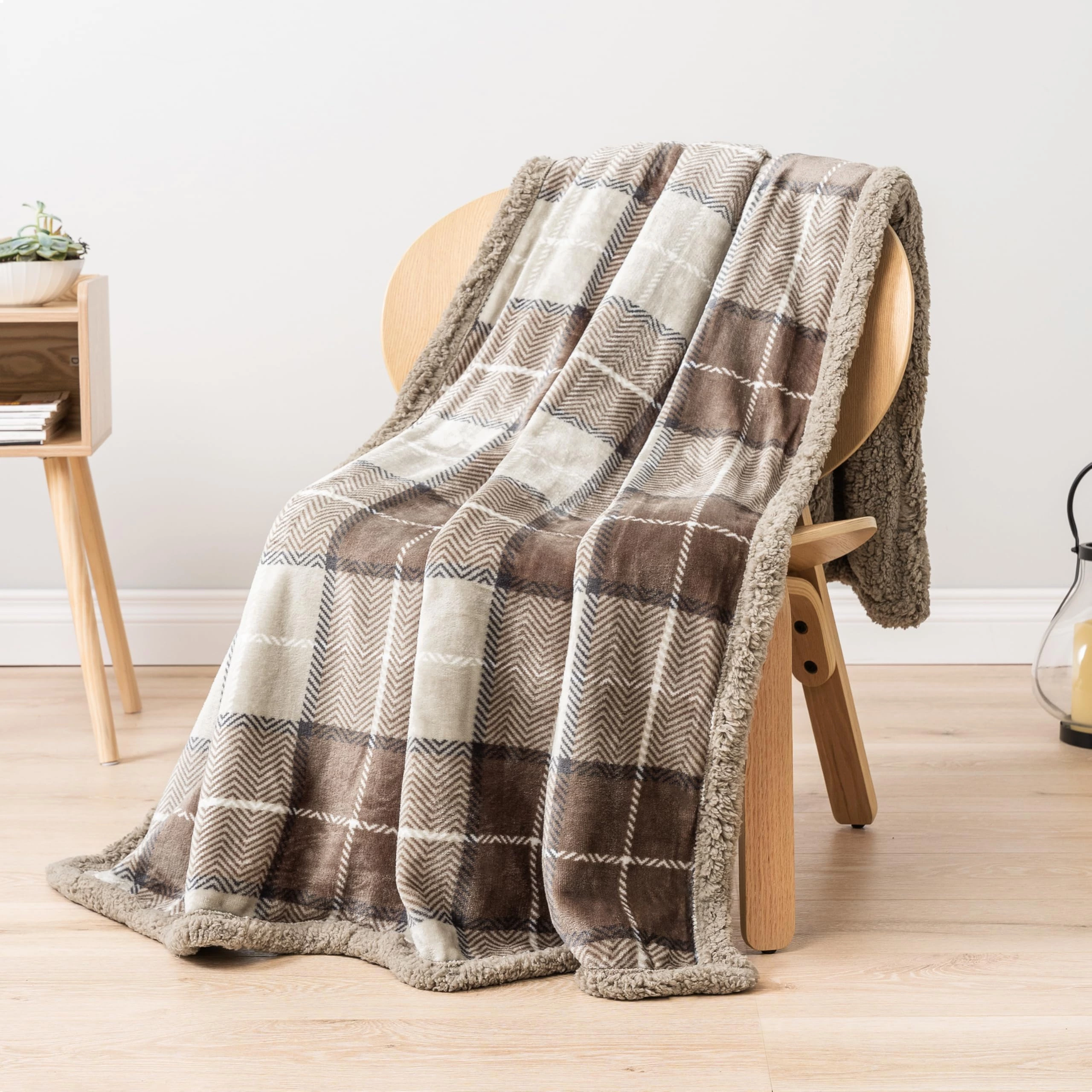 Wholesale Reversible Sherpa Throw Blanket - krcareer