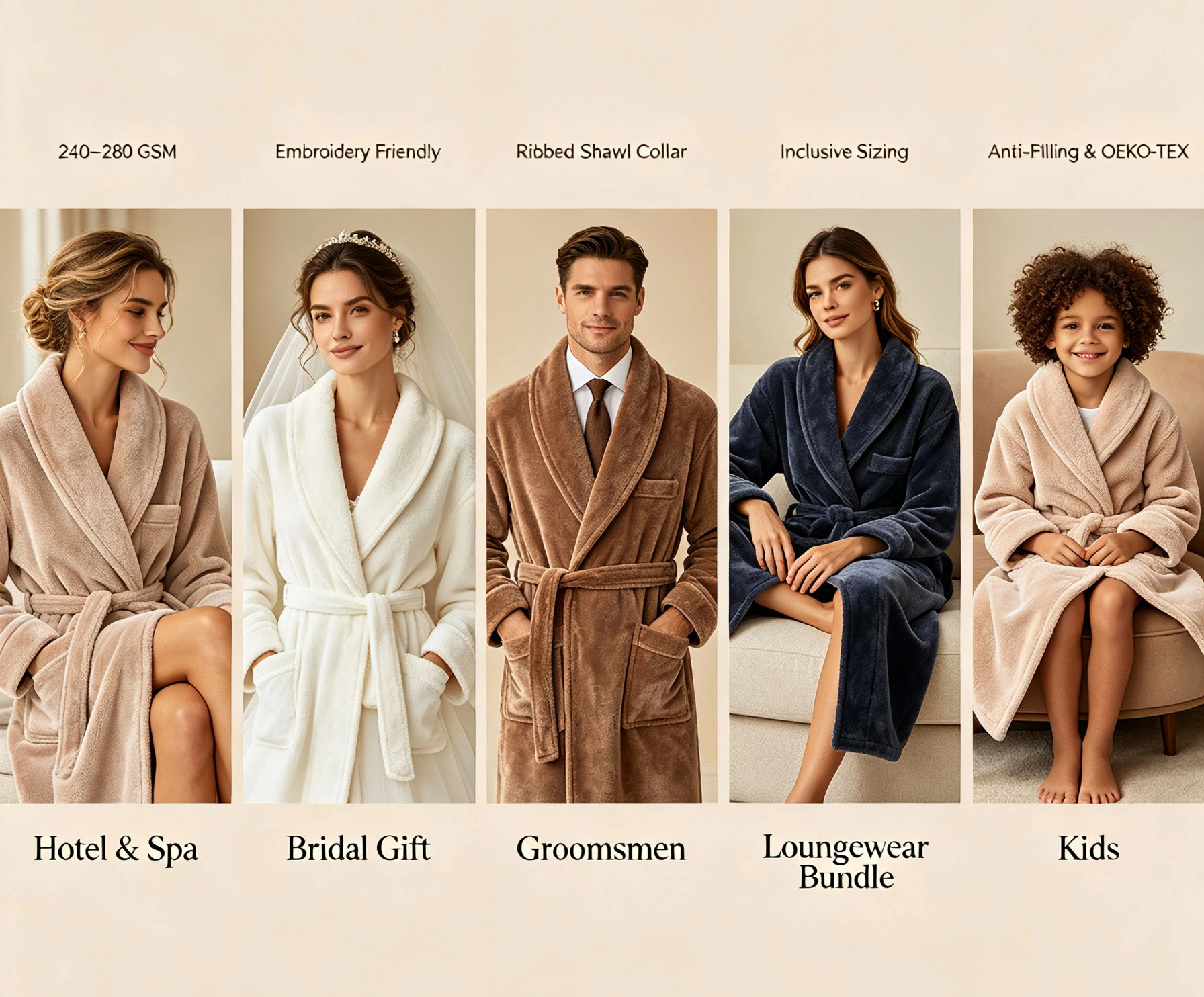 Top Polyester Flannel Bathrobe Manufacturers in China: Custom & Wholesale Guide