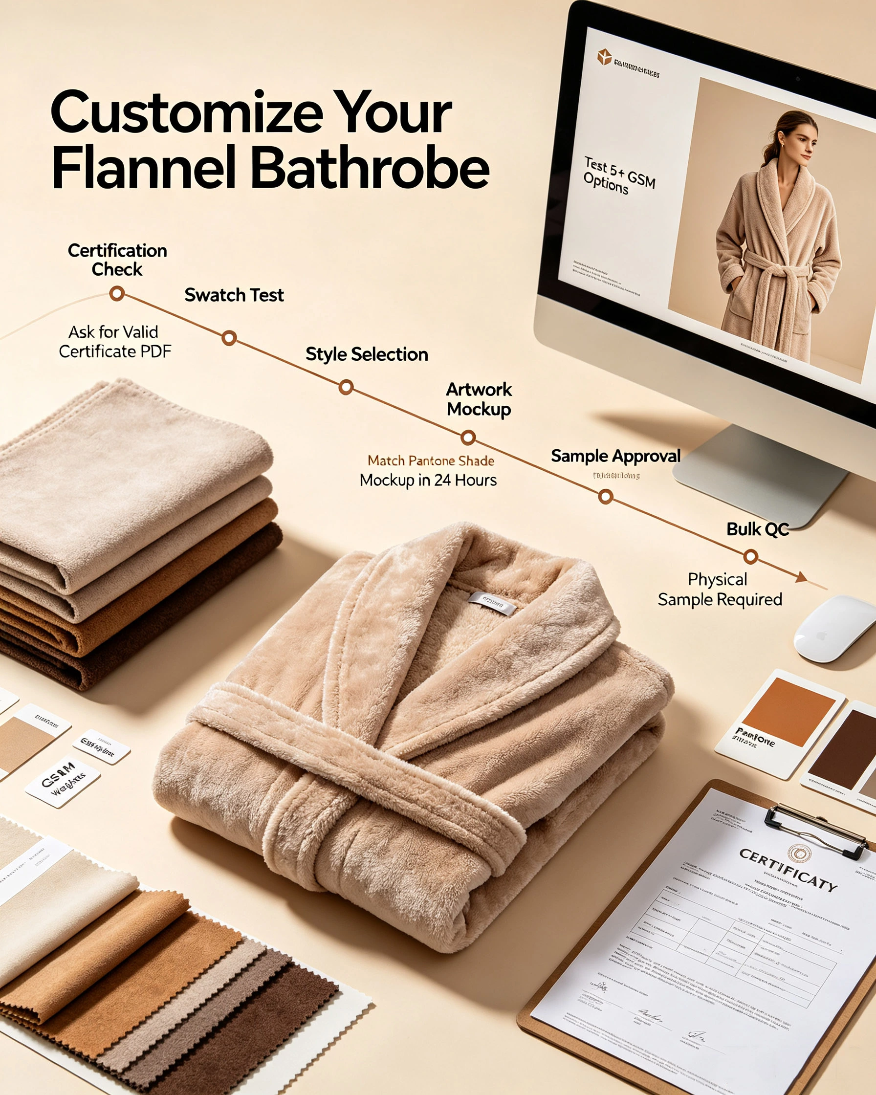 Top Polyester Flannel Bathrobe Manufacturers in China: Custom & Wholesale Guide